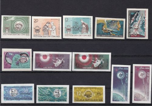 Vietnam postfr./mnh Lot Weltraum space ungez.+imperf. Michel 134 €