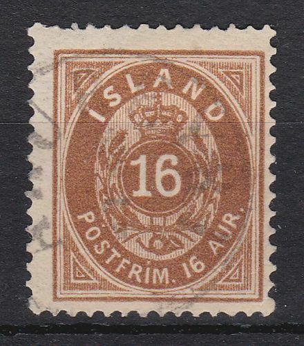 Island 9 A gest./used 1876