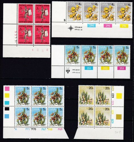 Südwestafrika Lot postfr./mnh Eckrandstücke COB