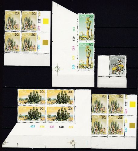 Südwestafrika Lot postfr./mnh Eckrandstücke COB