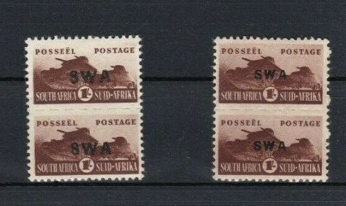 Namibia Südwestafrika 245 I+II Paare postfr./mnh