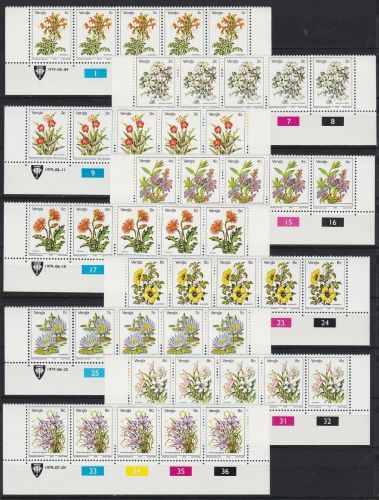 RSA Venda 1/17 COB postfr./mnh Blumen flowers 1979