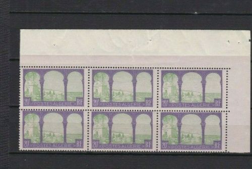 Algerien Algeria 86 postfr./mnh Freimarken 6er-Block 1927