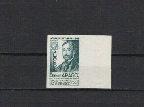 Algerien Algeria 277 postfr./mnh ungez. IMPERF Tag der Briefmarke 1948