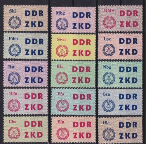 DDR Dienst C 1/15 postfr./mnh 1963