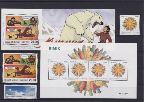 Grönland Jahr 2011 postfr. komplett