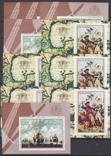 Sealand 10 Blocks postfr./mnh Schiffe ships