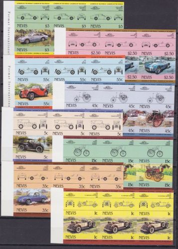Nevis 148/163 postfr./mnh Autos cars 1984 ungez.IMPERF.
