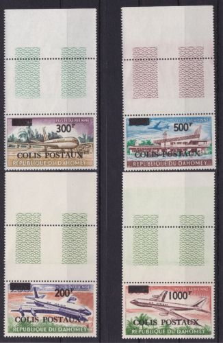 Dahomey Paket 8/11 postfr. Colis Posteuax 1967