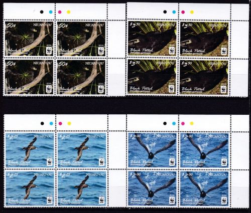 Niuafo´ou 607/610 postfr. Vögel birds WWF 2016
