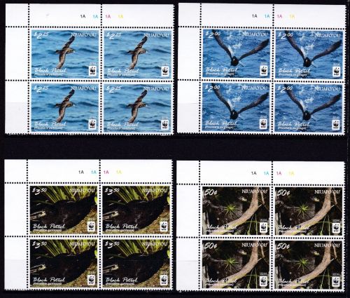 Niuafo´ou 607/610 postfr. Vögel birds WWF 2016