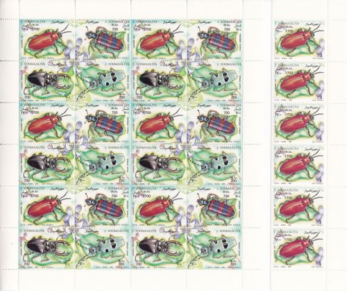 Somalia 539/542 postfr./mnh Insekten 1995