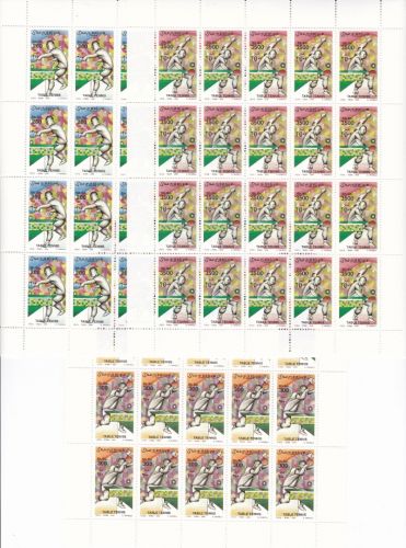 Somalia 836/838 postfr./mnh Tischtennis 2000