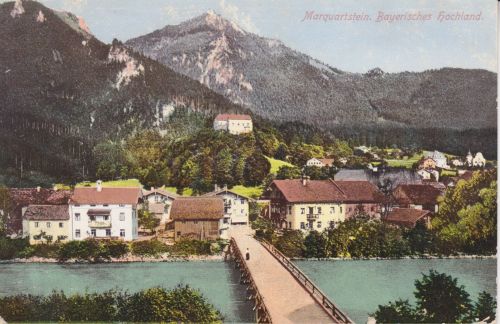 AK Marquartstein Bayerisches Hochland 1909