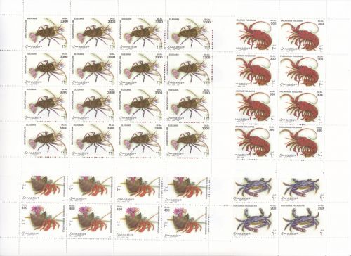 Somalia 705/708 postfr./mnh Krebse 1998
