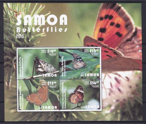 Samoa Block 99 postfr./mnh Schmetterlinge butterflies 2015