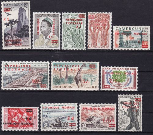 Westkamerun 13/24 II postfr./mnh Freimarken 1961