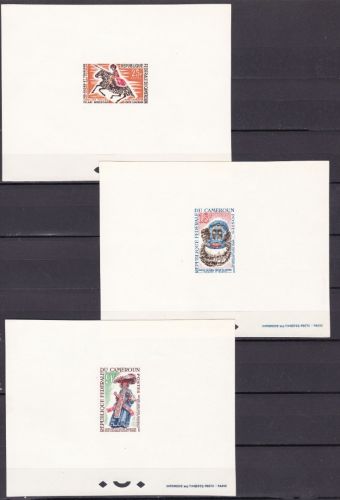 Kamerun 417/419 Epreuve de Luxe postfr./mnh Volkskunde 1964