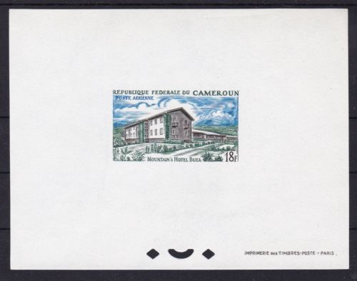 Kamerun 455 Epreuve de Luxe postfr./mnh „Mountains“ Hotel in Buea