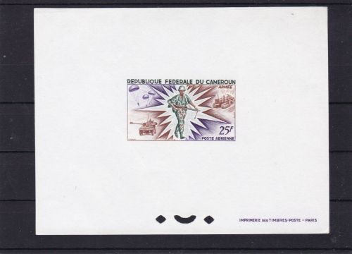 Kamerun 476 Epreuve de Luxe postfr./mnh Armee 1966