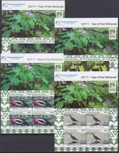 Cook 1710/1713 postfr./mnh Tiere animals 2011