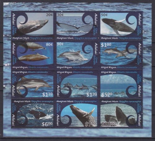Aitutaki 848/859 postfr./mnh Wale 2012