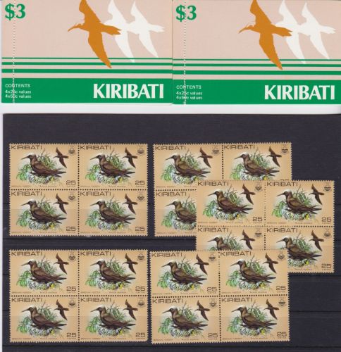 Kiribati 394+416 postfr./mnh Vögel birds 1983