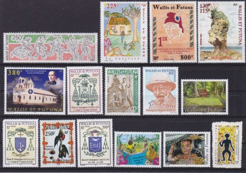 Wallis et Futuna postfr./mnh Lot aus 1991/2011