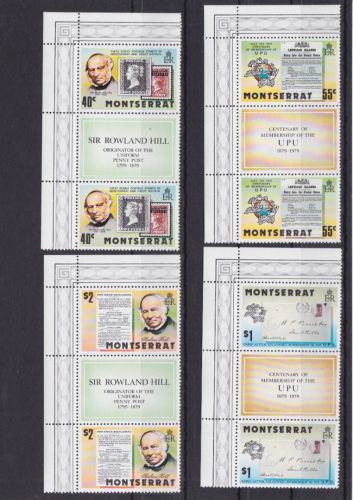 Montserrat postfr./mnh Lot aus 1979/1990