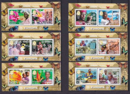 Guinea Block 915/920 postfr./mnh 50 Jahre Europa CEPT 2005