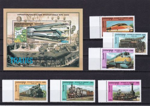 Kambodscha postfr./mnh Lot aus 1961/2000