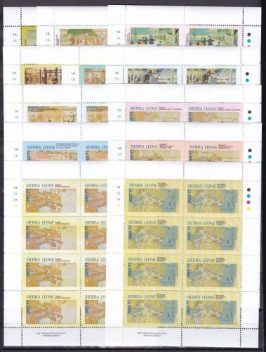 Sierra Leone 4048/4059 postfr./mnh Gemälde paintings 2001
