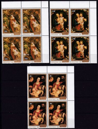 Cook 1125/1127 postfr./mnh Gemälde paintings 1986