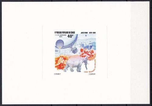 Kongo 458 de Luxe Block postfr./mnh Tiere animals 1975