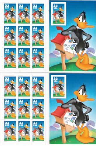 USA 3114 B + BA postfr./mnh Comics Daffy Duck 1999