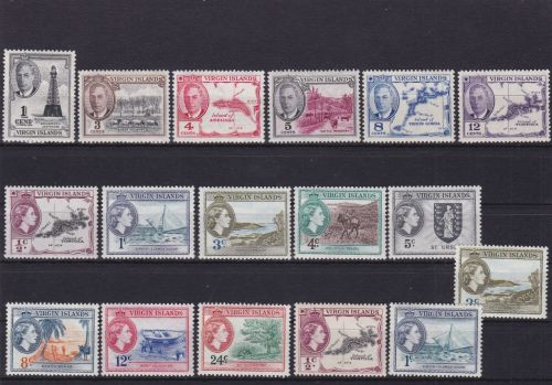 Jungferninseln postfr./mnh Sammlung aus 1952/2009 Michel 431 €