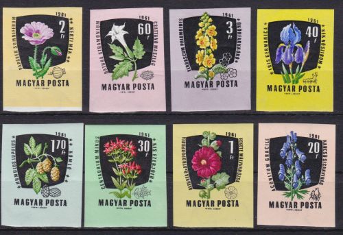 Ungarn 1799/1806 B postfr/mnh Blumen flowers 1965