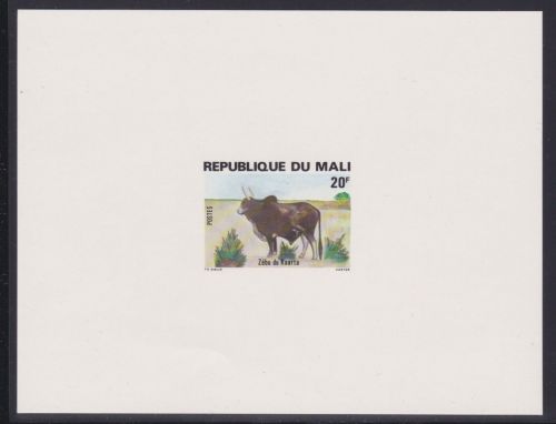 Mali 837 Epreuve de Luxe postfr./mnh Fauna Rinder cattle 1981