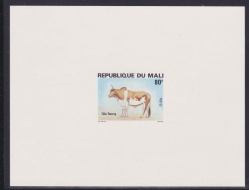 Mali 840 Epreuve de Luxe postfr./mnh Fauna Rinder cattle 1981