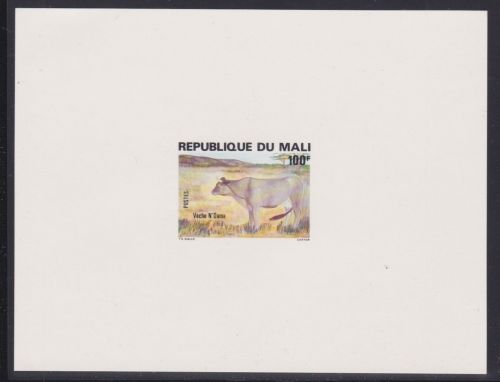 Mali 841 Epreuve de Luxe postfr./mnh Fauna Rinder cattle 1981