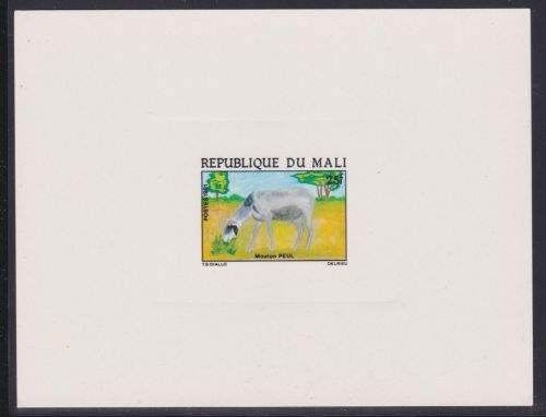Mali 881 Epreuve de Luxe postfr./mnh Fauna Schafe sheeps 1981