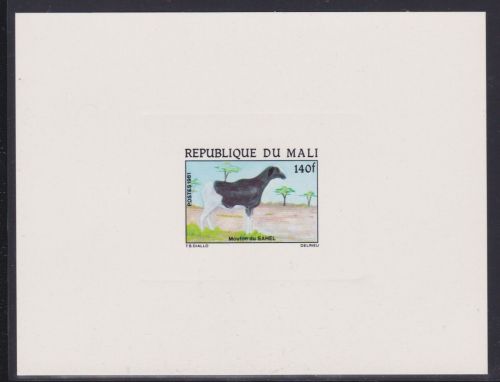 Mali 882 Epreuve de Luxe postfr./mnh Fauna Schafe sheeps 1981