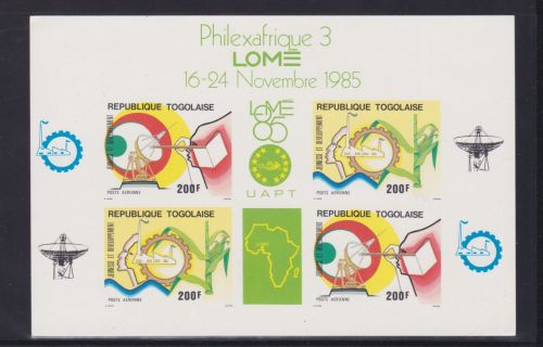 Togo 1916/1917 Epreuve de Luxe postfr./mnh Philexafrique 1985