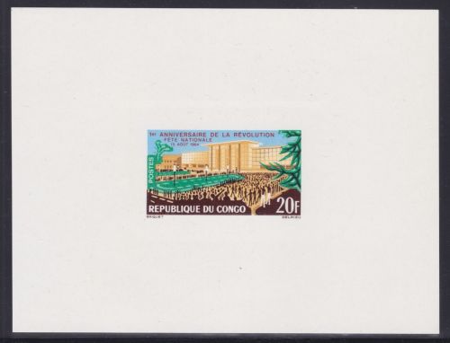 Kongo 56 Epreuve de Luxe postfr./mnh Revolution 1964