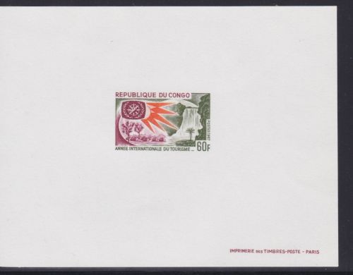 Kongo 132 Epreuve de Luxe postfr./mnh Tourismus 1967