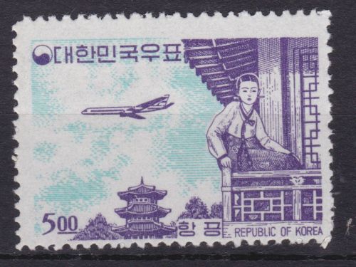 Süd-Korea 371 postfr./mnh Flugzeuge 1963
