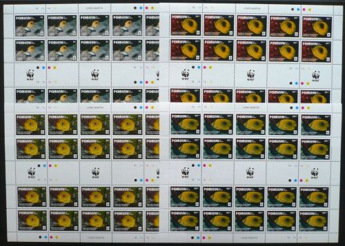 Penrhyn 825/828 postfr./mnh Fische fish WWF 2017 Michel 260 €
