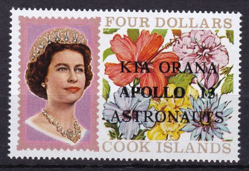 Cook 247 x postfr./mnh Apollo Weltraum space 1970