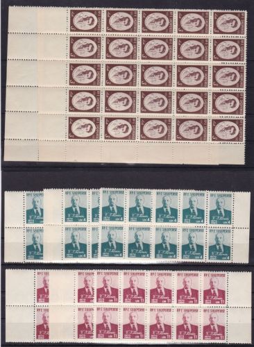 Albanien 595/598 postfr./mnh Moissi und Lenin Michel 257 €