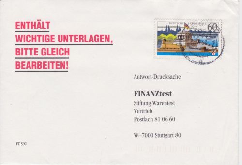 Bund 1583 x auf Brief Michel 60 €